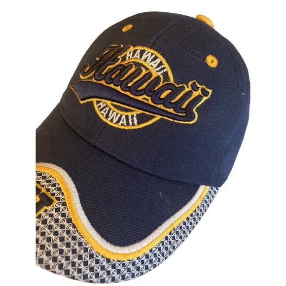 Hawaii Blue Hat Cap Youth Size Adjustable - Picture 3 of 7